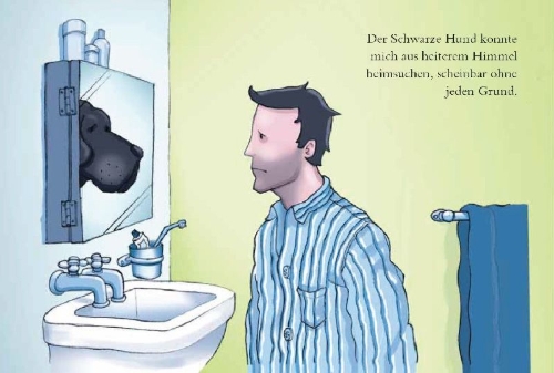 Buchcover und Innenansicht für das Buch: I Had A Black Dog