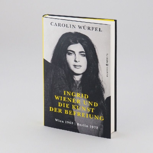 Buchcover und Innenansicht für das Buch: Ingrid Wiener und die Kunst der Befreiung
