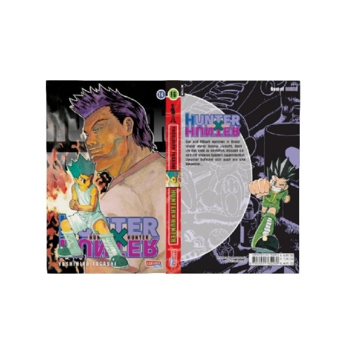 Buchcover und Innenansicht für das Buch: Hunter X Hunter