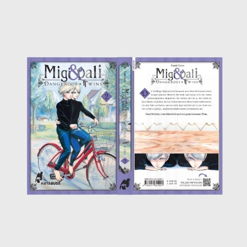 Buchcover und Innenansicht für das Buch: Migi to Dali