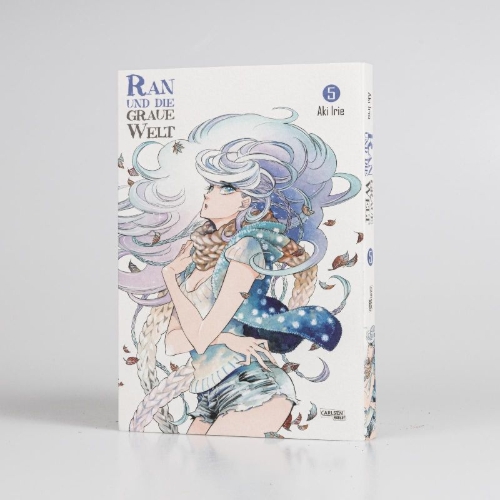 Buchcover und Innenansicht für das Buch: RAN TO HAIIRO NO SEKAI