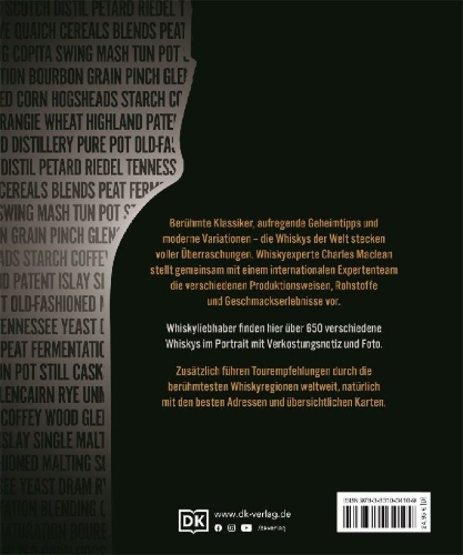 Buchcover und Innenansicht für das Buch: Whiskys der Welt