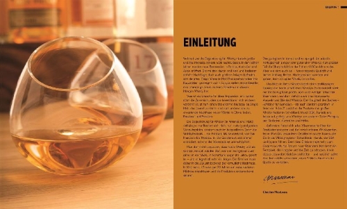 Buchcover und Innenansicht für das Buch: Whiskys der Welt