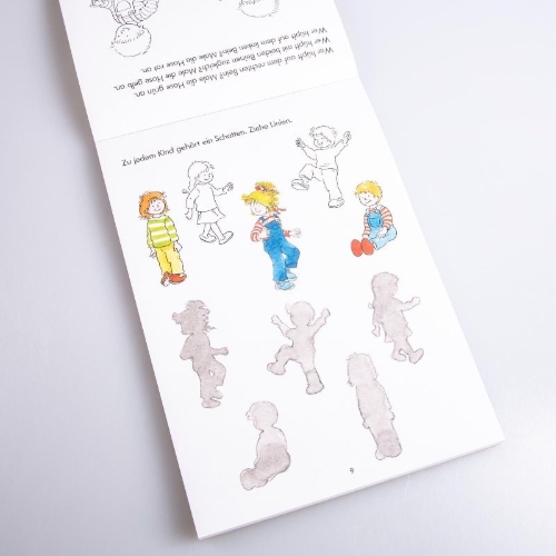 Buchcover und Innenansicht für das Buch: Conni Gelbe Reihe: Mein Kindergarten-Block