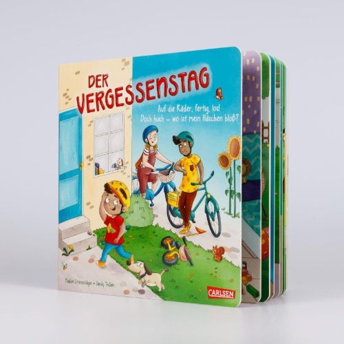 Buchcover und Innenansicht für das Buch: Der Vergessenstag