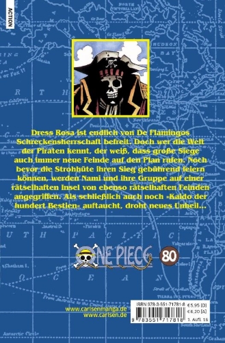 Buchcover und Innenansicht für das Buch: One Piece