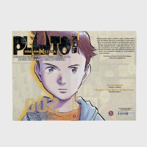 Buchcover und Innenansicht für das Buch: Pluto: Urasawa X Tezuka 02
