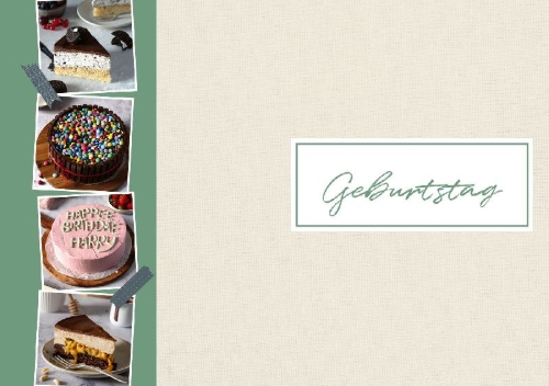 Buchcover und Innenansicht für das Buch: Das vegane Backbuch für Festtage