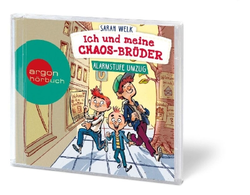 Buchcover und Innenansicht für das Buch: Die Chaosbrüder - Wohnst du schon oder suchst du noch?