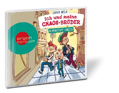 Buchcover und Innenansicht für das Buch: Die Chaosbrüder - Wohnst du schon oder suchst du noch?
