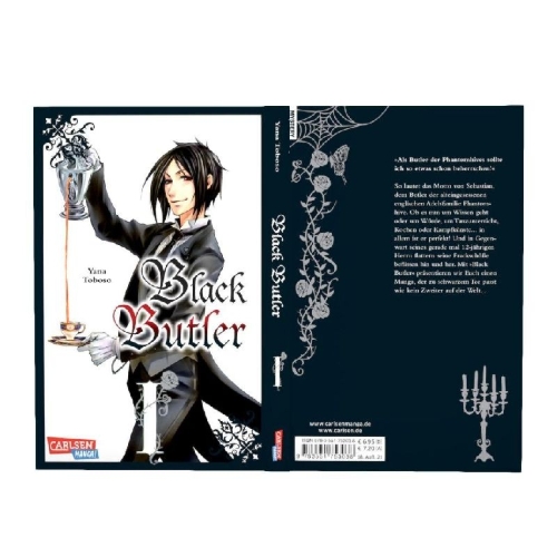Buchcover und Innenansicht für das Buch: Kuroshitsuji