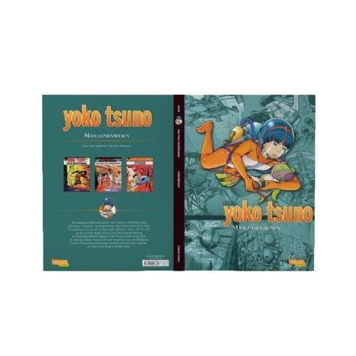 Buchcover und Innenansicht für das Buch: Yoko Tsuno Sammelband 06: Maschinenwesen