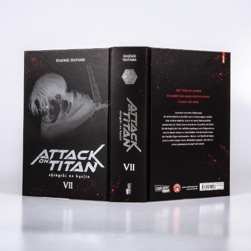 Buchcover und Innenansicht für das Buch: Shingeki no Kyojin