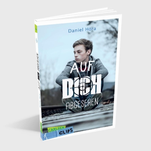 Buchcover und Innenansicht für das Buch: Auf dich abgesehen