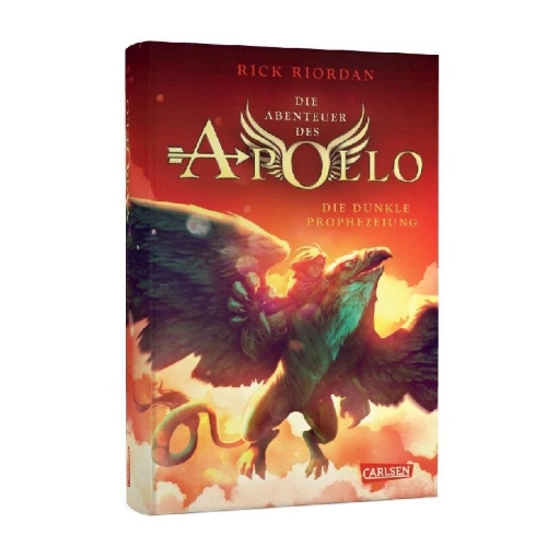 Buchcover und Innenansicht für das Buch: The Trials of Apollo Vol 2: The Dark Prophecy