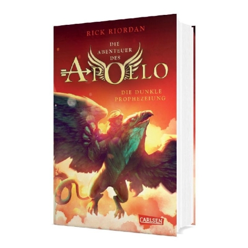 Buchcover und Innenansicht für das Buch: The Trials of Apollo Vol 2: The Dark Prophecy
