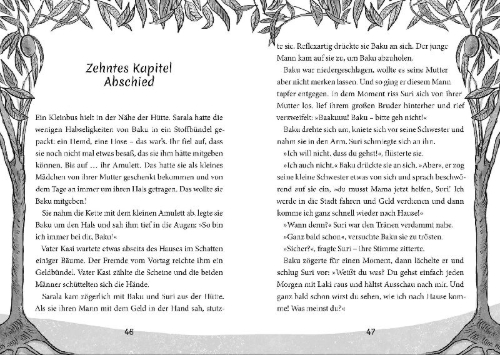 Buchcover und Innenansicht für das Buch: Baku und der weiße Elefant