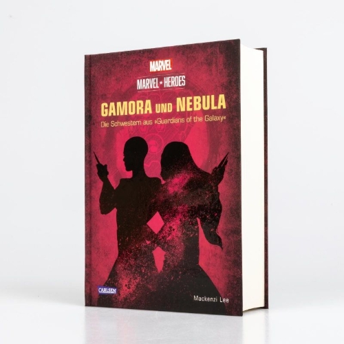 Buchcover und Innenansicht für das Buch: Marvel Heroes 3: GAMORA und NEBULA - Die Schwestern aus 'The Guardians of the Galaxy'