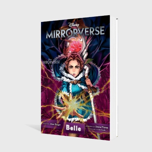 Buchcover und Innenansicht für das Buch: Mirrorverse: Belle