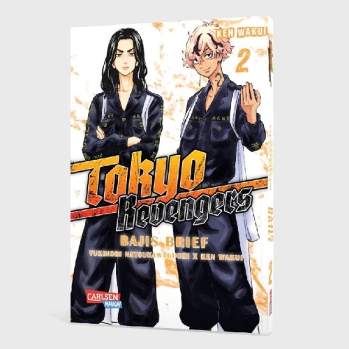 Buchcover und Innenansicht für das Buch: Tokyo Revengers - Baji Keisuke kara no Tegami