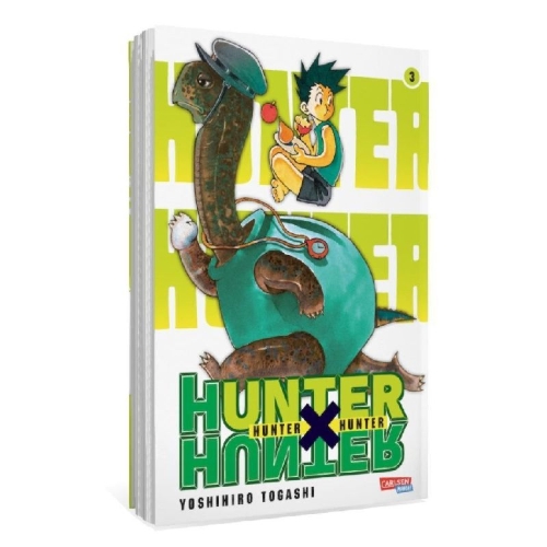 Buchcover und Innenansicht für das Buch: Hunter X Hunter