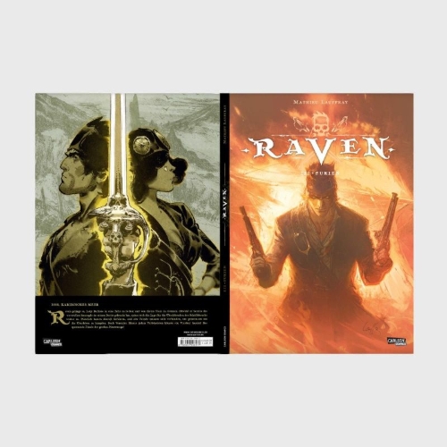 Buchcover und Innenansicht für das Buch: Raven 3 - Furies