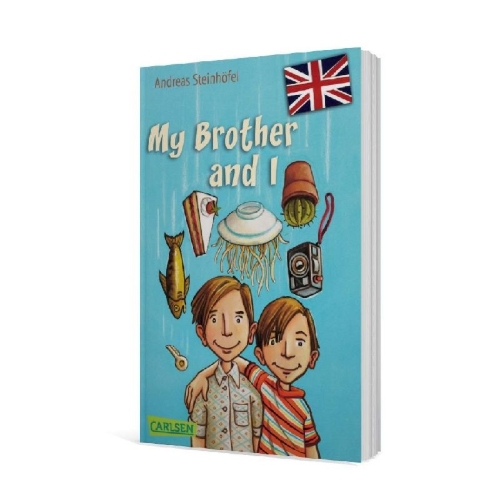 Buchcover und Innenansicht für das Buch: Dirk und ich/englisch