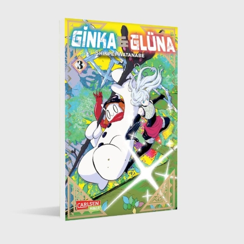 Buchcover und Innenansicht für das Buch: Ginka to Ryuna