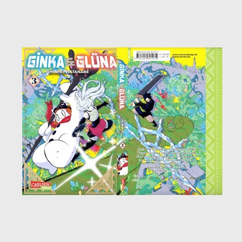 Buchcover und Innenansicht für das Buch: Ginka to Ryuna