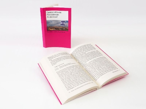 Buchcover und Innenansicht für das Buch: Geschichte des Staates Israel