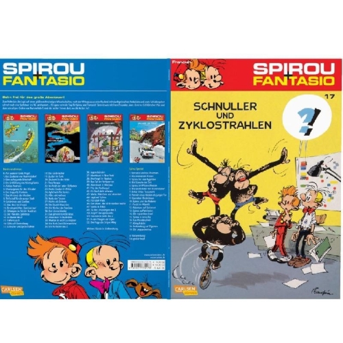 Buchcover und Innenansicht für das Buch: Panade à Champignac