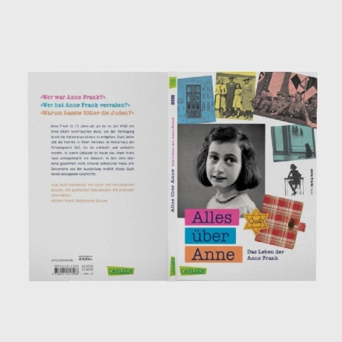 Buchcover und Innenansicht für das Buch: Alles über Anne