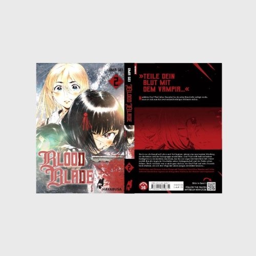 Buchcover und Innenansicht für das Buch: Blood Blade