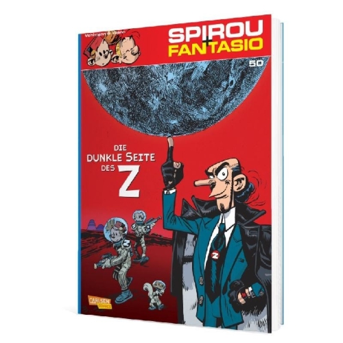 Buchcover und Innenansicht für das Buch: La Face cachée du Z