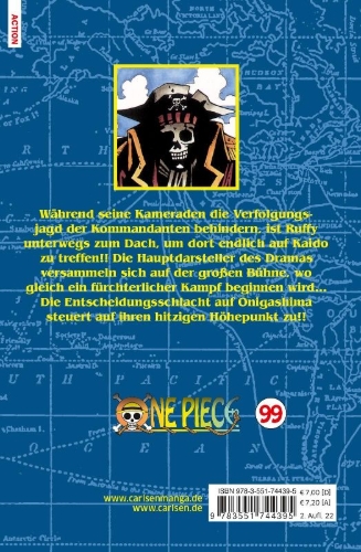 Buchcover und Innenansicht für das Buch: One Piece