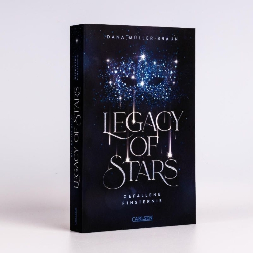 Buchcover und Innenansicht für das Buch: Legacy of Stars 2: Gefallene Finsternis