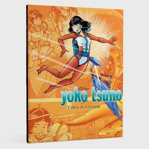 Buchcover und Innenansicht für das Buch: Yoko Tsuno Sammelband 04: Vinea in Gefahr