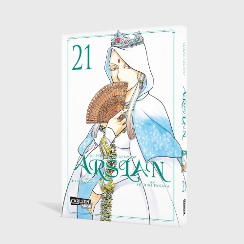 Buchcover und Innenansicht für das Buch: Arslan Senki