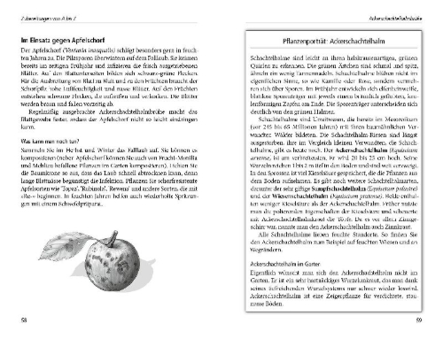 Buchcover und Innenansicht für das Buch: Beinwelljauche, Knoblauchtee & Co.