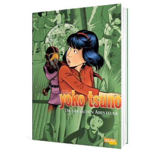 Buchcover und Innenansicht für das Buch: Yoko Tsuno Sammelband 01: Die deutschen Abenteuer