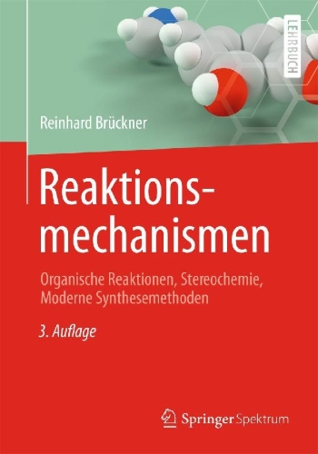 Buchcover und Innenansicht für das Buch: Reaktionsmechanismen