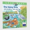 Buchcover und Innenansicht für das Buch: LESEMAUS 177: Die kleine Ente und andere Tiere am See