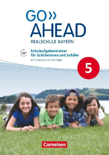 Buchcover und Innenansicht für das Buch: Go Ahead 5. Jahrgangsstufe - Ausgabe für Realschulen in Bayern - Schulaufgabentrainer