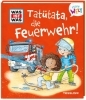 Buchcover und Innenansicht für das Buch: WAS IST WAS Meine Welt Band 12 Tatütata, die Feuerwehr!