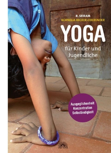 Buchcover und Innenansicht für das Buch: Yoga für Kinder und Jugendliche