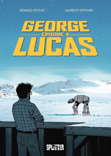Buchcover und Innenansicht für das Buch: Les Guerres de Lucas Episode 2