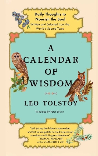Buchcover und Innenansicht für das Buch: A Calendar of Wisdom