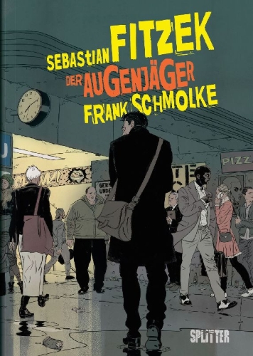 Buchcover und Innenansicht für das Buch: Der Augenjäger (Graphic Novel)