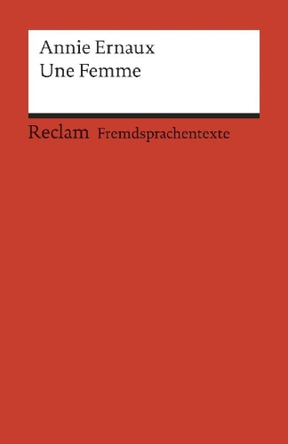 Buchcover und Innenansicht für das Buch: Une Femme