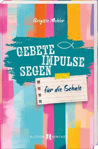 Buchcover und Innenansicht für das Buch: Gebete, Impulse, Segen